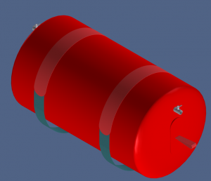 Hose floater CAD